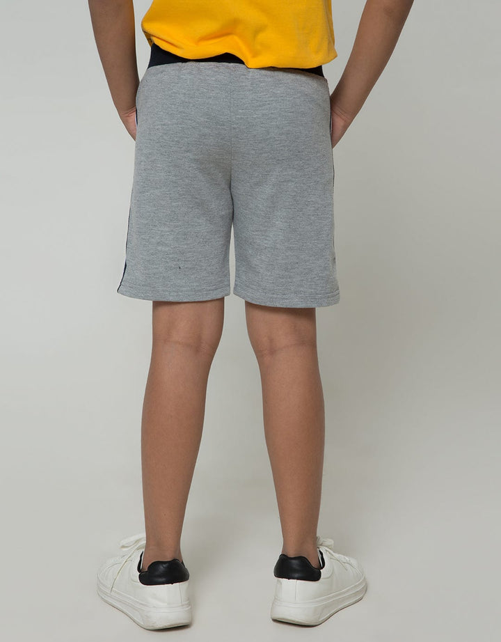 Little M Terry Robot Boys Shorts
