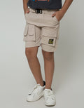 Little M Solid Pocket Celana Pendek Anak Laki-laki