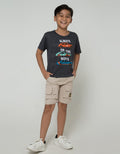 Little M Solid Pocket Celana Pendek Anak Laki-laki