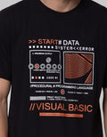 Nevada Visual Basic Print Kaos Pria