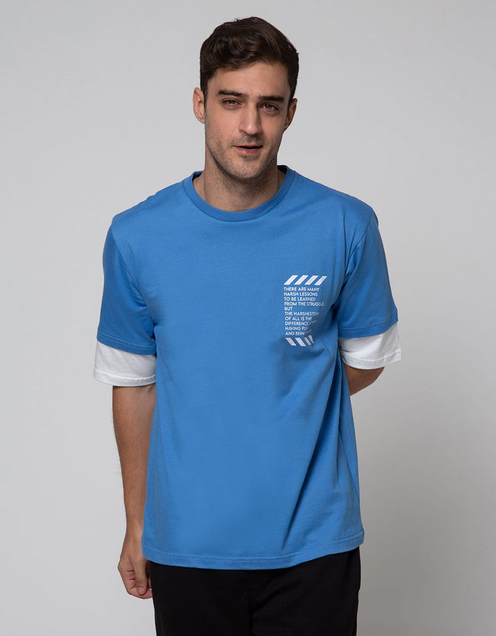 Nevada Short Sleeve T-Shirt Hand Print Rubber Back Foam