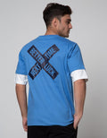 Nevada Short Sleeve T-Shirt Hand Print Rubber Back Foam