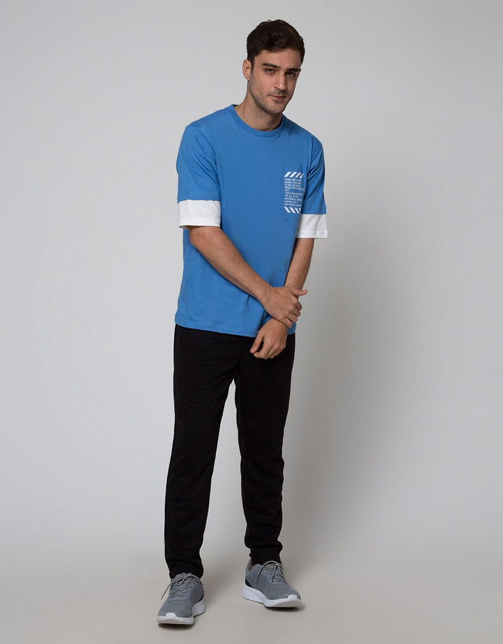 Nevada Short Sleeve T-Shirt Hand Print Rubber Back Foam