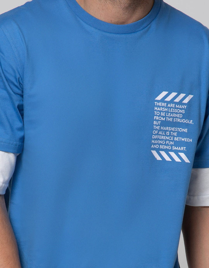 Nevada Short Sleeve T-Shirt Hand Print Rubber Back Foam