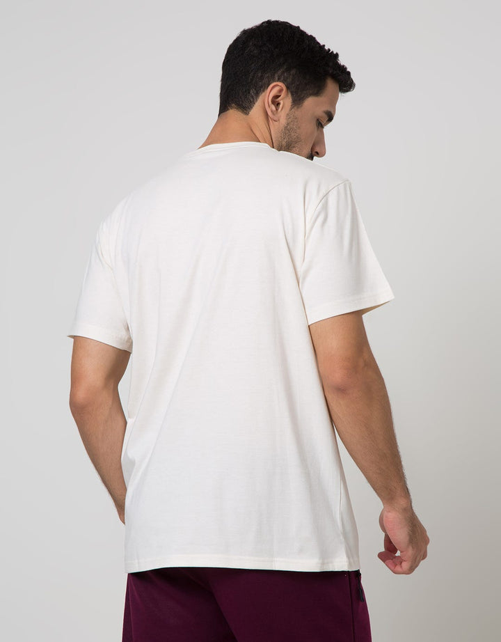 Nevada Print Casual Kaos Pria