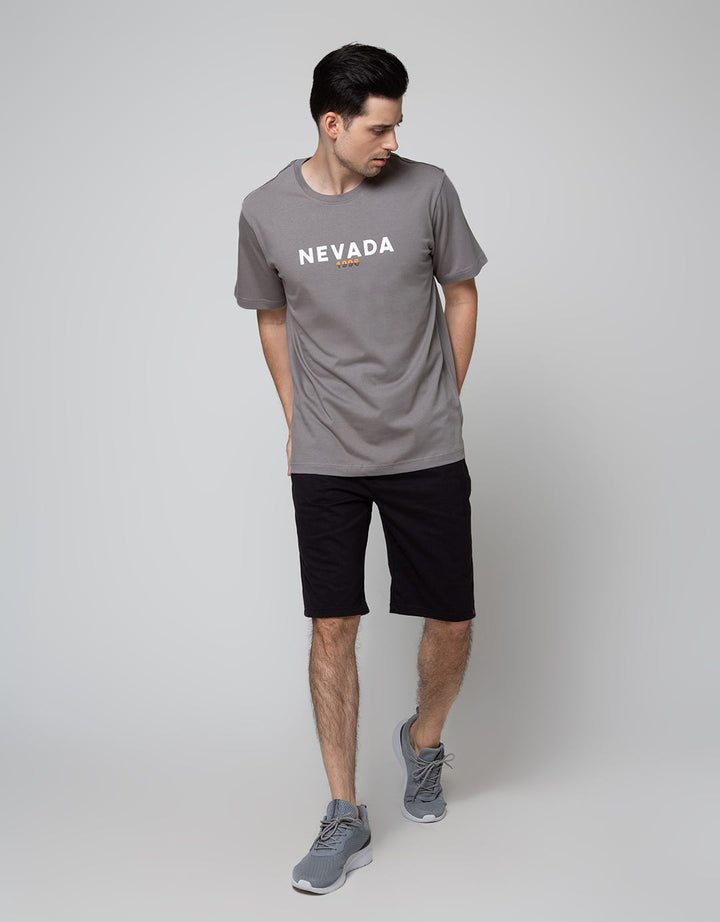 Nevada Short Sleeve T-Shirt Print Wrding Brand