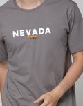 Nevada Short Sleeve T-Shirt Print Wrding Brand