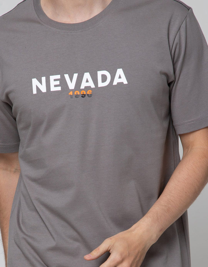 Nevada Short Sleeve T-Shirt Print Wrding Brand