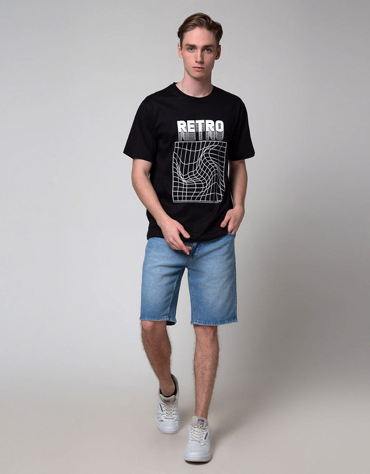 Nevada Short Sleeve T-Shirt Print Retro