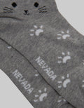 Nevada Cat Detail Kaus Kaki Ankle Anak Perempuan