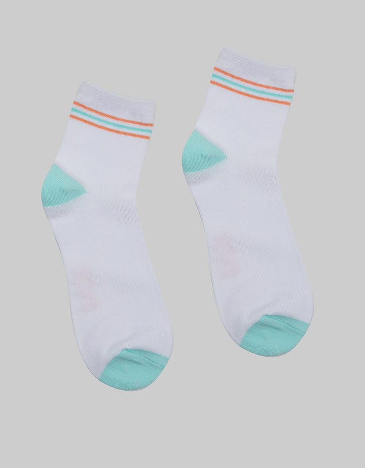 Nevada Sport Calf Plain Kaus Kaki Anak Perempuan