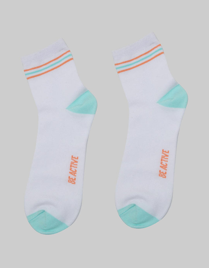 Nevada Sport Calf Plain Kaus Kaki Anak Perempuan