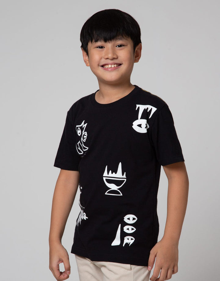 Nevada Short Sleeve T-Shirt Anime Abstract