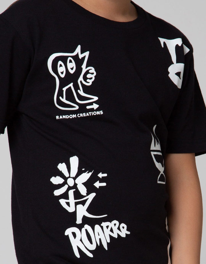 Nevada Short Sleeve T-Shirt Anime Abstract