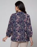 St. Yves Pesley Print Blouse Wanita