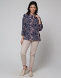 St. Yves Pesley Print Blouse Wanita