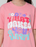 Nevada Print Gorgeous Kaos Anak Perempuan