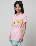 Nevada Short Sleeve T-Shirt Anime Print Box Anime Girl
