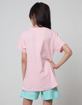 Nevada Short Sleeve T-Shirt Anime Print Box Anime Girl
