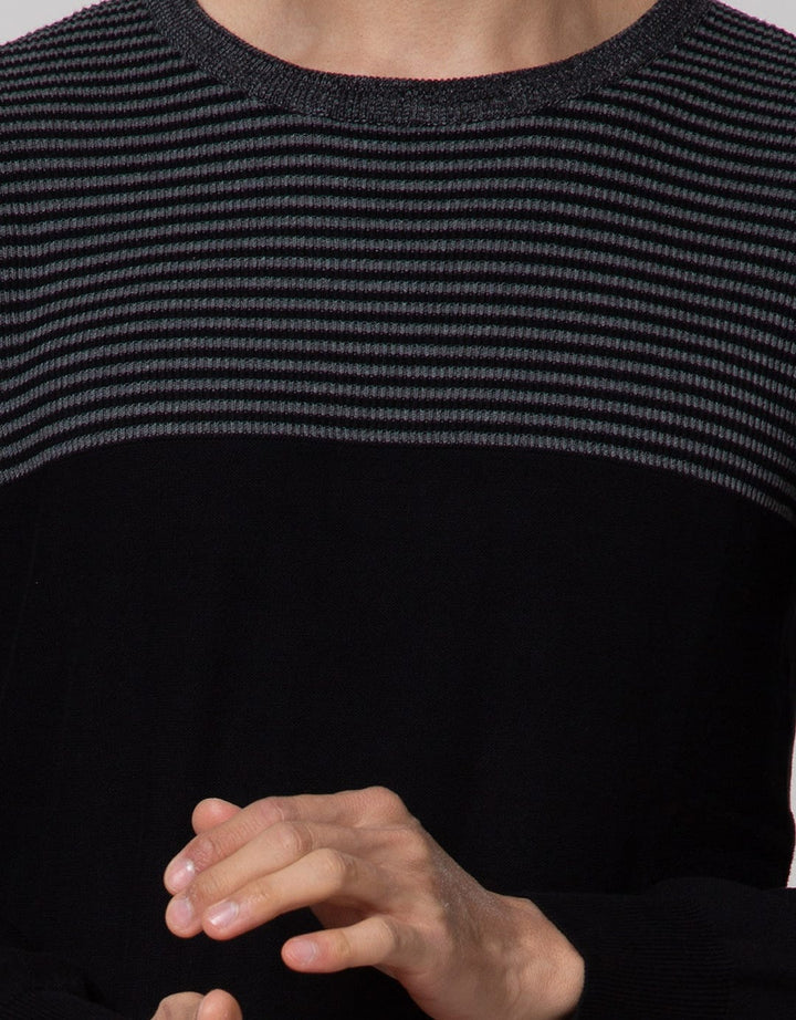 Cardinal Half Stripe Sweater Formal