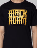 T Zone Short Sleeve T-Shirt  Wb Black Adam Movie Text