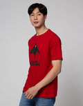 T Zone Short Sleeve T-Shirt  Wb Black Adam Movie Shadow