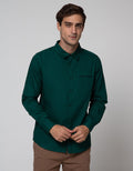 Details Long Sleeve Shirt Tencel Solid