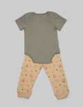 Pipiniko Monkey Wild Baju Setelan Anak Bayi