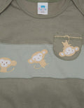 Pipiniko Monkey Wild Baju Setelan Anak Bayi