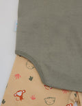 Pipiniko Monkey Wild Baju Setelan Anak Bayi
