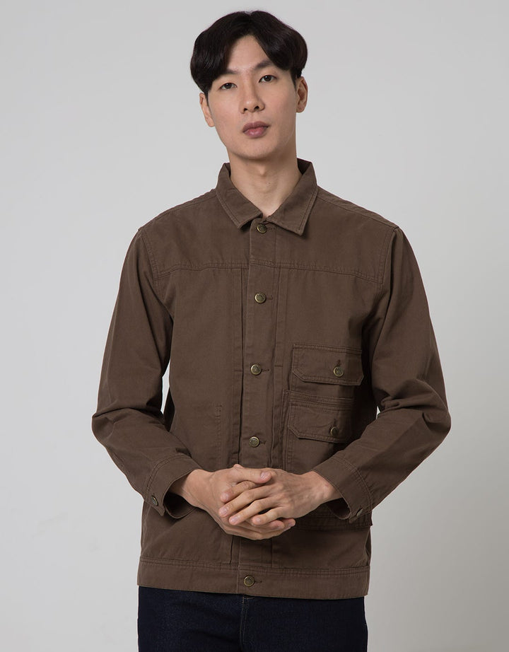 Nevada Twill Pocket Jaket Pria