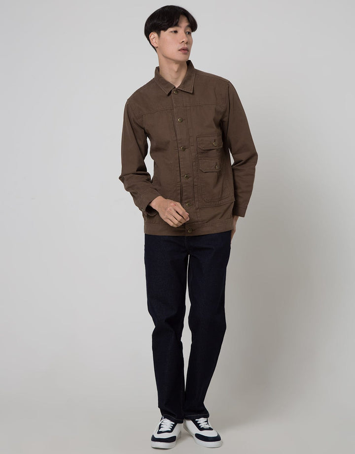 Nevada Twill Pocket Jaket Pria