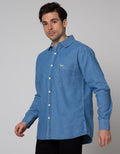 Nevada Long Sleeve Shirt Eco Denim Oversized