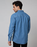 Nevada Long Sleeve Shirt Eco Denim Oversized