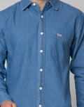 Nevada Long Sleeve Shirt Eco Denim Oversized