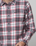Nevada Long Sleeve Shirt Checked Flannel