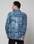 Nevada Checked Flannel Kemeja Pria