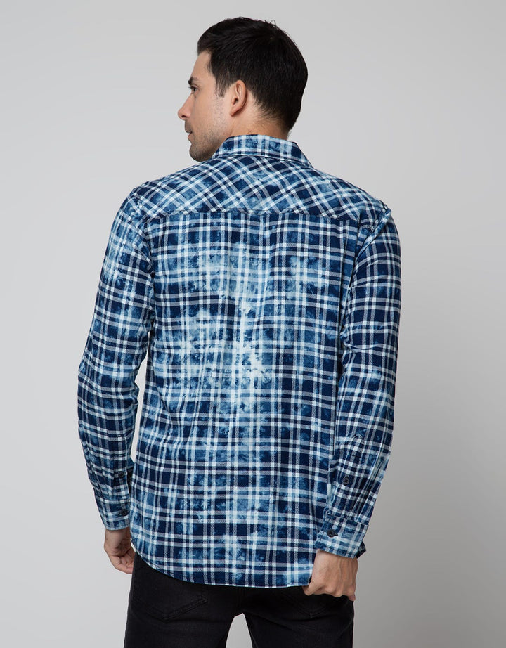 Nevada Checked Flannel Kemeja Pria