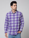 Nevada Long Sleeve Shirt Checked Flannel