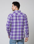Nevada Long Sleeve Shirt Checked Flannel
