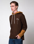 Nevada Long Sleeve T-Shirt Hoodie Mock Sleeve Print Foam Kanebo