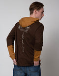 Nevada Long Sleeve T-Shirt Hoodie Mock Sleeve Print Foam Kanebo