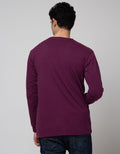 Nevada Long Sleeve T-Shirt Henley Print