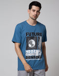 Nevada Short Sleeve T-Shirt Print Hawaiian Ocean