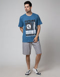 Nevada Short Sleeve T-Shirt Print Hawaiian Ocean