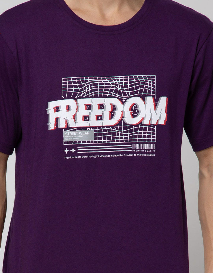 Nevada Short Sleeve T-Shirt Print Freedom