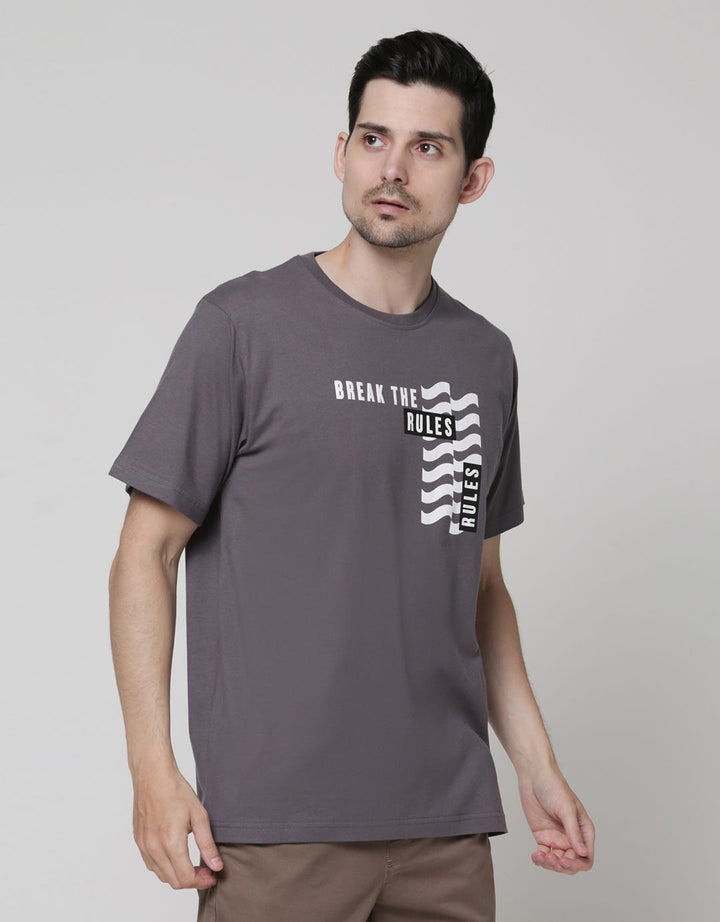 Nevada Short Sleeve T-Shirt Print Break The Rules
