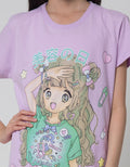 Aero Short Sleeve T-Shirt Anime Beautiful