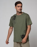 Marvel Black Panther Kaos Kasual Pria