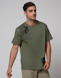 Marvel Black Panther Kaos Kasual Pria